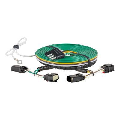 CURT - CURT Custom Towed-Vehicle RV Wiring Harness, Select Ford F-150 with LED Taillights