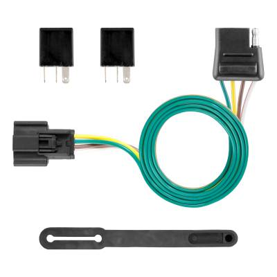 CURT - CURT Custom Wiring Connector, 4-Way Flat Output, Select Buick Envision