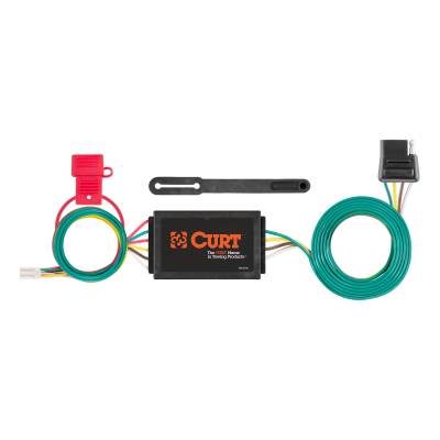 CURT - CURT Custom Wiring Connector, 4-Way Flat Output, Select Honda CR-V