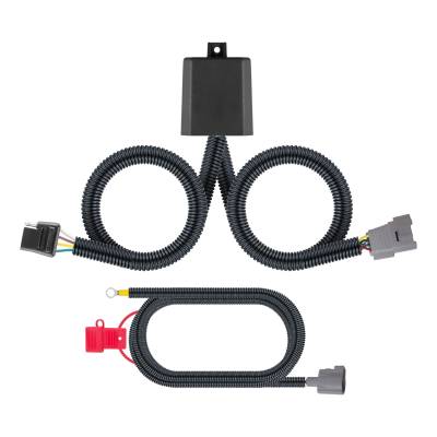 CURT - CURT Custom Wiring Connector, 4-Way Flat Output, Select Toyota Tundra