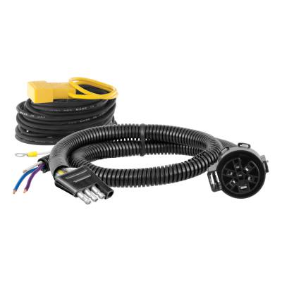 CURT - CURT Electrical Adapter (4-Way Flat Vehicle to USCAR)