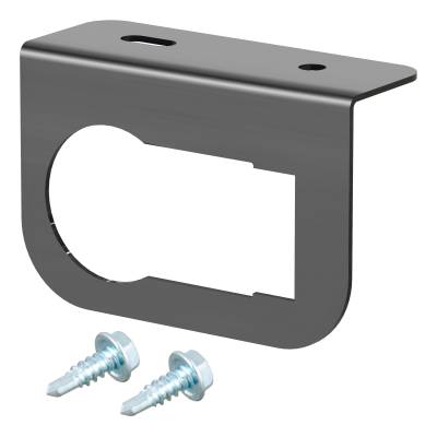 CURT - CURT Connector Mounting Bracket for 7/4-Way Socket