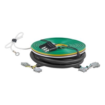 CURT - CURT Custom Towed-Vehicle RV Wiring Harness, Select Honda Element