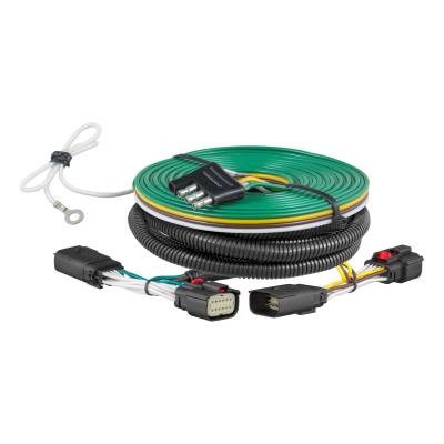 CURT - CURT Custom Towed-Vehicle RV Wiring Harness, Select Ram 1500