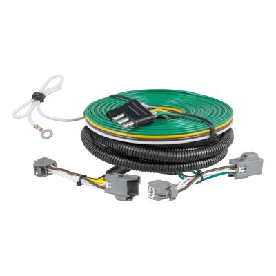 CURT - CURT Custom Towed-Vehicle RV Wiring Harness, Select Ford Explorer