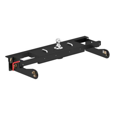 CURT - CURT Double Lock EZr Gooseneck Hitch Kit with Brackets, Select Silverado, Sierra