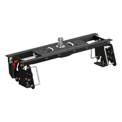 CURT - CURT Double Lock EZr Gooseneck Hitch Kit with Brackets, Select Dodge, Ram 2500, 3500