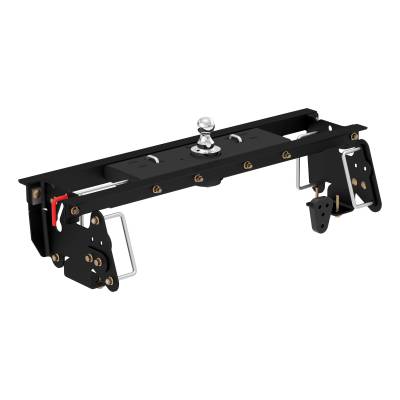 CURT - CURT Double Lock Gooseneck Hitch Kit with Brackets, Select Dodge, Ram 2500, 3500