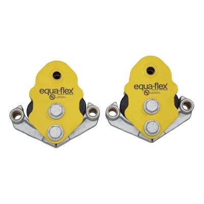 CURT - CURT Lippert Equa-Flex® Rubberized Equalizer Tandem Axle Kit, 4,000 to 6,000 lbs.