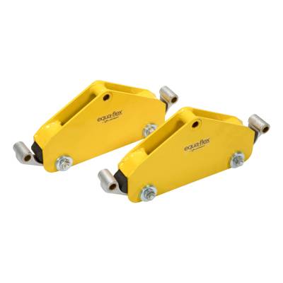 CURT - CURT Lippert Equa-Flex® Rubberized Equalizer Tandem Axle Kit, Wide-Stance 3,500 to 5,200 lbs.