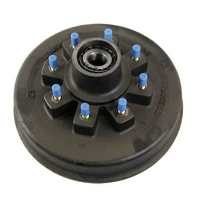 CURT - CURT Lippert Brake Drum Hub Assembly for 8,000-lb. Hybrid Axle - 8 on 6.5", 5/8" Stud