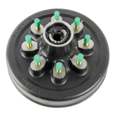 CURT - CURT Lippert Brake Drum Hub Assembly for 8,000-lb. Axle -8 on 6.5", 9/16" Stud