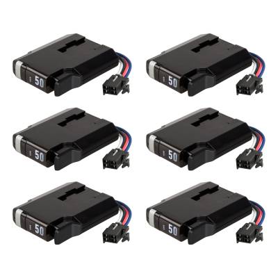CURT - CURT TriFlex NEXT Trailer Brake Controllers Proportional - 6-Pack