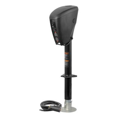 CURT - CURT Lippert Power Stance Tongue Jack, 3,500 lbs