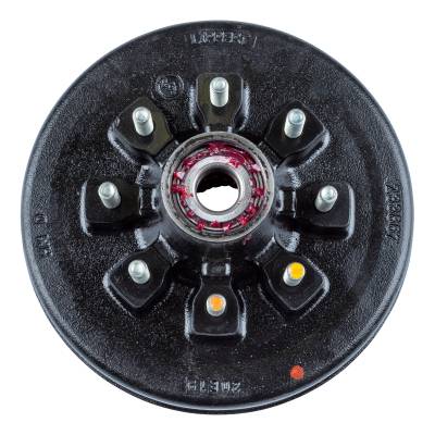 CURT - CURT Lippert RV Brake Drum Hub Assembly for 7,000-lb. Axle - 8 on 6.5", 9/16" Stud