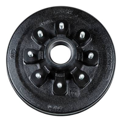 CURT - CURT Lippert 12" Brake Drum Hub Assembly for 7,000-lb. Axle - 8 on 6.5", 1/2" Stud