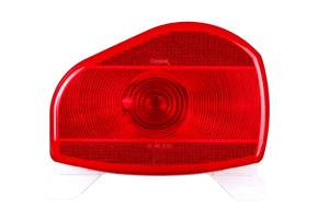 Bargman - BARGMAN 30-07-100 STOP/TAIL/TURN LIGHT SURFACE/HORIZONTAL MOUNT #07 SERIES W/LICENSE LIGHT & BRACKET, LEFT/ROADSIDE