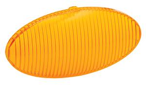 Bargman - BARGMAN 30-79-024 PORCH LIGHT REPLACEMENT LENS #79 OVAL AMBER