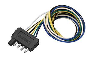 Wesbar - Wesbar 702405001 5-Flat Trailer End Connector - 18 In. Wunside Harness