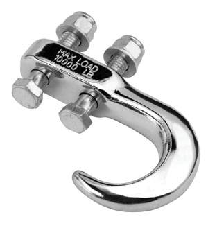 Tow Ready - Tow Ready 63029 Tow Hook, Chrome 10,000 lbs.