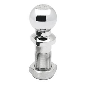 Tow Ready - Tow Ready 63018 Pintle Hook Replacement Ball, 2" x 1-1/4" Dia. Shank, 10,000 lbs. Maximum VL, Chrome