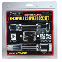 Trimax Locks - Trimax Locks TM32 T3 - 5/8 in. Receiver & TC2 - 2-1/2 in. Span Coupler Lock