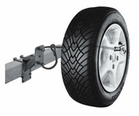 Trimax Locks - Trimax Locks ST30 3' X 12mm Trimaflex Spare Tire Cable Lock with Round Key