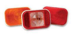 Custer Products - Custer G55A 5 1/2 in. x 3.5 in. Amber Sealed Turn Signal Light