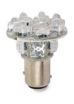 Custer Products - Custer LED7440R LED Replacement Bulb for 7440 - 13 LEDs - Red