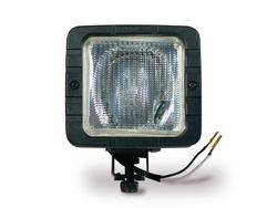 Custer Products - Custer S722 4 in. Square High Performance Halogen Light - 12V - 55W Halogen
