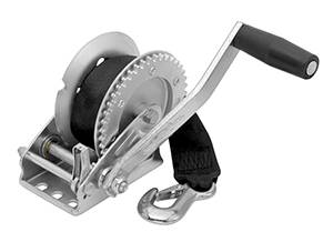 Fulton - Fulton T1300Z0101 Winch - 1300 lbs. - Single-Speed with 20 ft. Strap