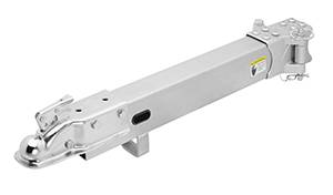 Fulton - Fulton HPB5040301 Fold-Away 34 in. Coupler Kit - 2 in. Ball Size - 3 in. x 4 in. Trailer Beam - Zinc Finish - Rating 5000 lbs.