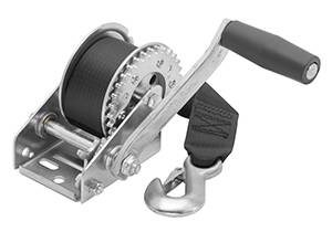 Fulton - Fulton T600Z0301 Winch - 600 lbs. - Single-Speed with 15 ft. Strap