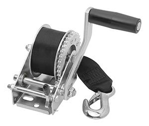 Fulton - Fulton T903Z 0101 Winch - 900 lbs. - Single-Speed for Personal Watercraft - with 12 ft. Strap