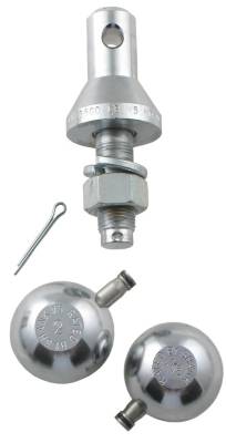 Convert-A-Ball - Convert-A-Ball 800B Nickel Set 3/4" Shank w/ 1-7/8" & 2" Ball