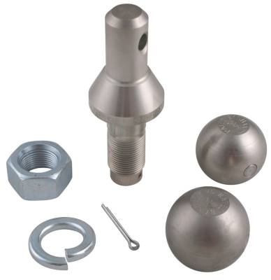 Convert-A-Ball - Convert-A-Ball 901B Nickel Set-1' Shank w/1-7/8" & 2" Balls