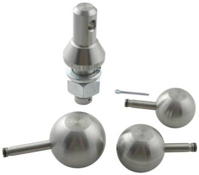 Convert-A-Ball - Convert-A-Ball 902B Stainless Set-1" Shank w/1-7/8", 2", & 2-5/16" Balls