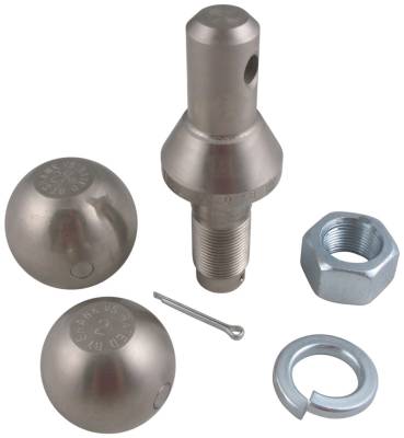 Convert-A-Ball - Convert-A-Ball 904B Nickel Set- 1' Shank w/ 2" & 2-5/16" Balls