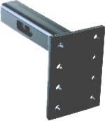 Convert-A-Ball - Convert-A-Ball AM-PC-2 Pintle Adapter Plate Adjustable 8 Holes