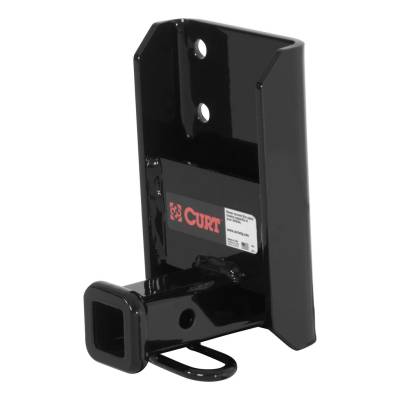 CURT - CURT Mfg 12181 Class 2 Hitch Trailer Hitch - Hitch, pin & clip. Ballmount not included.