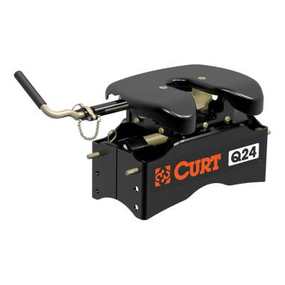 CURT - CURT Mfg 16545  Fifth Wheel Hitch Head - Q24 5th wheel head unit (for use with the 16570 R24 roller)