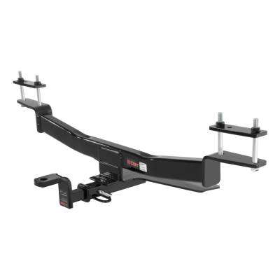 CURT - CURT Mfg 112263 Class 1 Hitch Trailer Hitch - Old-Style ballmount, pin & clip included.  Hitch ball sold separately.