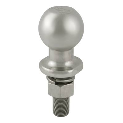 CURT - CURT Mfg 40080  Trailer Ball - Stainless Steel Trailer Ball