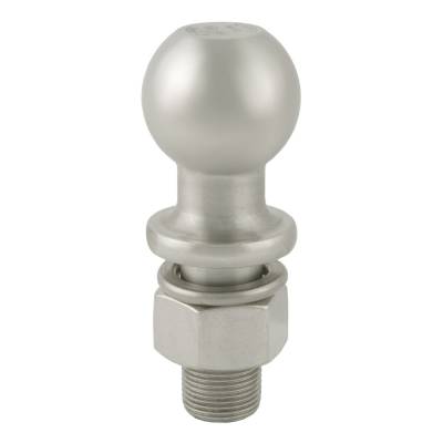 CURT - CURT Mfg 40081  Trailer Ball - Stainless Steel Trailer Ball