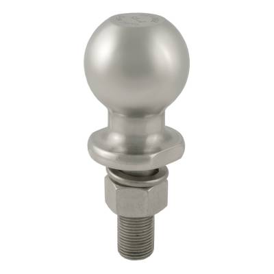 CURT - CURT Mfg 40082  Trailer Ball - Stainless Steel Trailer Ball