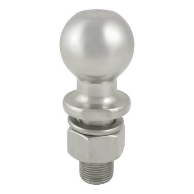 CURT - CURT Mfg 40083  Trailer Ball - Stainless Steel Trailer Ball
