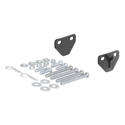 CURT - CURT Mfg 17005  Weight Distribution Hook-Up Bracket Kit - Bolt-On Chain Hangers