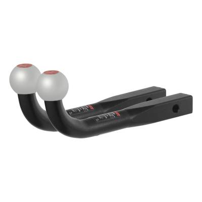 CURT - CURT Mfg 45552002  Euro Mount w/ 2 In. Ball - Multi-Pack, Packaged Quantity of 2