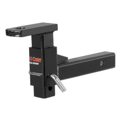 CURT - CURT Mfg 45812  Class III Adjustable Ball Mount