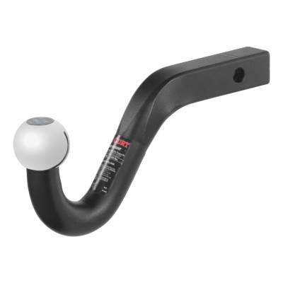 CURT - CURT Mfg 45581  Euro Mount w/ 1 7/8 In. Ball